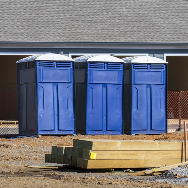 do you offer hand sanitizer dispensers inside the portable toilets in Maria Stein Ohio